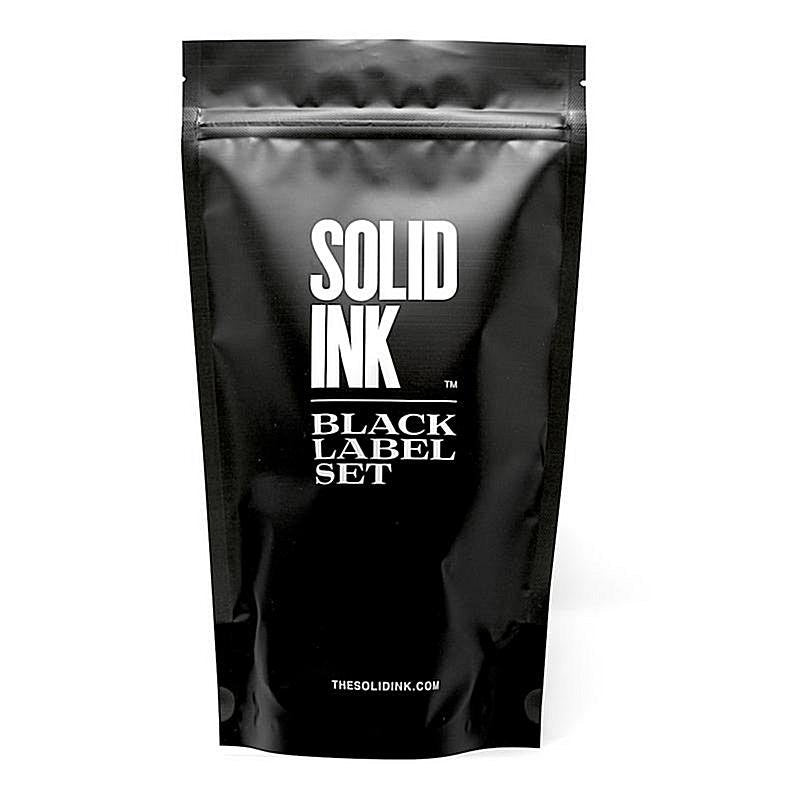 Black Label - Greywash Set of 4 bottles - Solid Ink