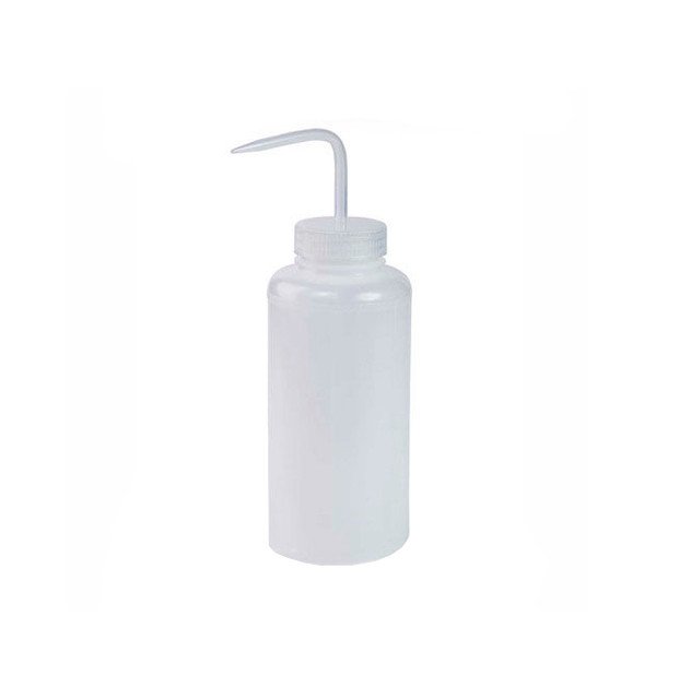 Squeeze Bottle With Coloured Top - Rinse/Wash