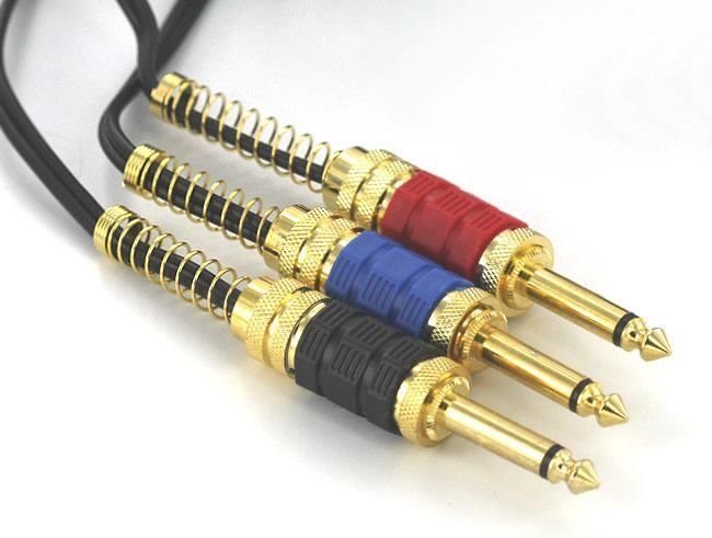 8'-Long Precision Clip Cord With 1/4" Jack Mono Plug (Version 2) Secondary image