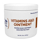+We Care - Vitamins A & D Ointment — Cosmetic Vaseline — 15oz Jar
