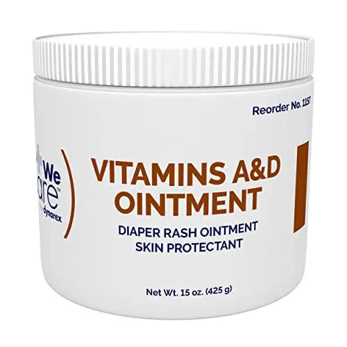 +We Care - Vitamins A & D Ointment — Cosmetic Vaseline — 15oz Jar Main image