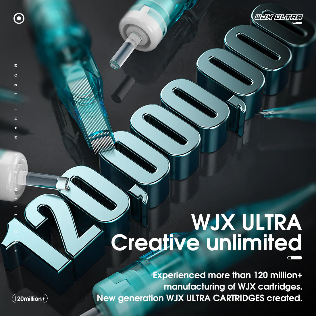 WJX Ultra Tattoo Cartridges - Round Liner - Box of 20